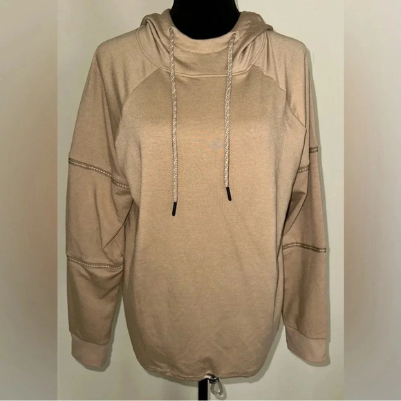 Adrienne Vittadini Sports Pullover Hoodie - Picture 2 of 5